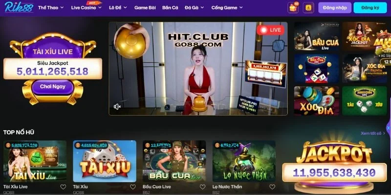 Rik88: Thương hiệu giải trí minh bạch và chuyên nghiệp