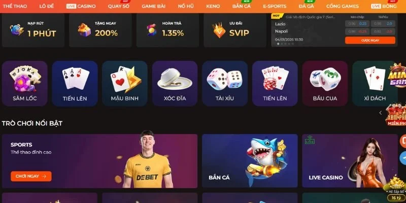 SV88 – Điểm đến lý tưởng cho dân cược chuyên nghiệp