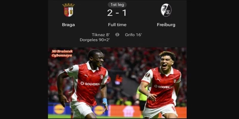 Soi Kèo Freiburg Vs Sporting Braga 02h00 08/05 - Lượt Về Bán Kết Uefa Europa 3 Nhận định Freiburg vs Sporting Braga từ kết quả trận lượt 1/2